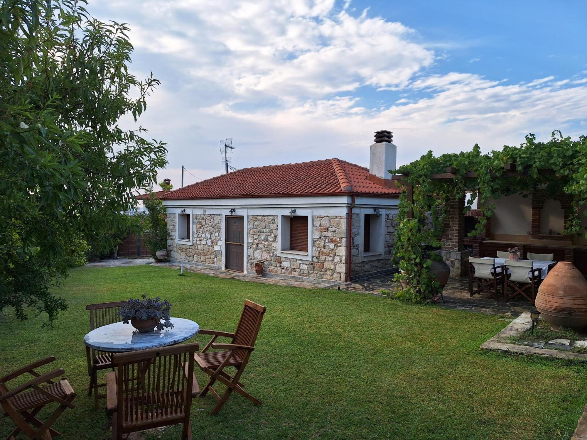 Вилла Garden House Kristi Посиди Экстерьер фото